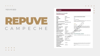 REPUVE Campeche Consulta de Placas