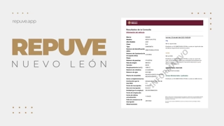 REPUVE Nuevo León Consulta de Placas